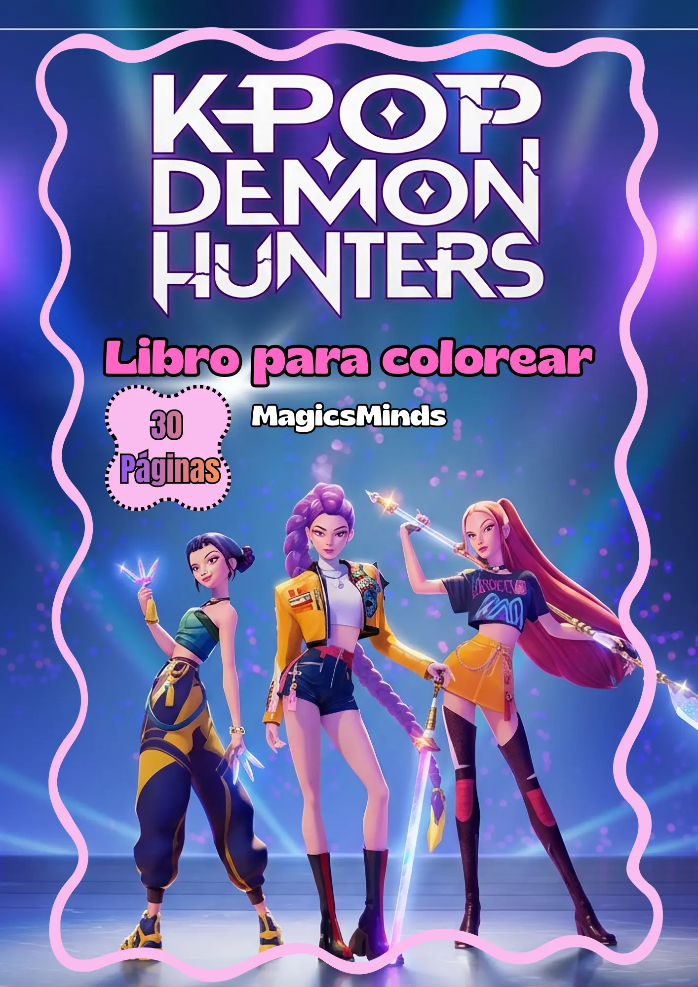 Libro Personalizado Kpop Demon Hunters