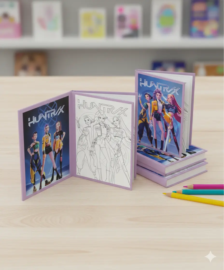 Mini Libro Kpop Hunters